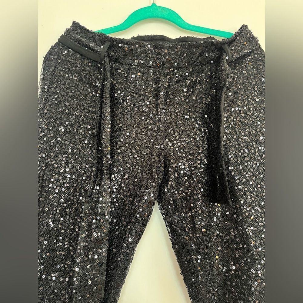 J Crew Collection Sequin Pants NWT - Picture 6 of 10